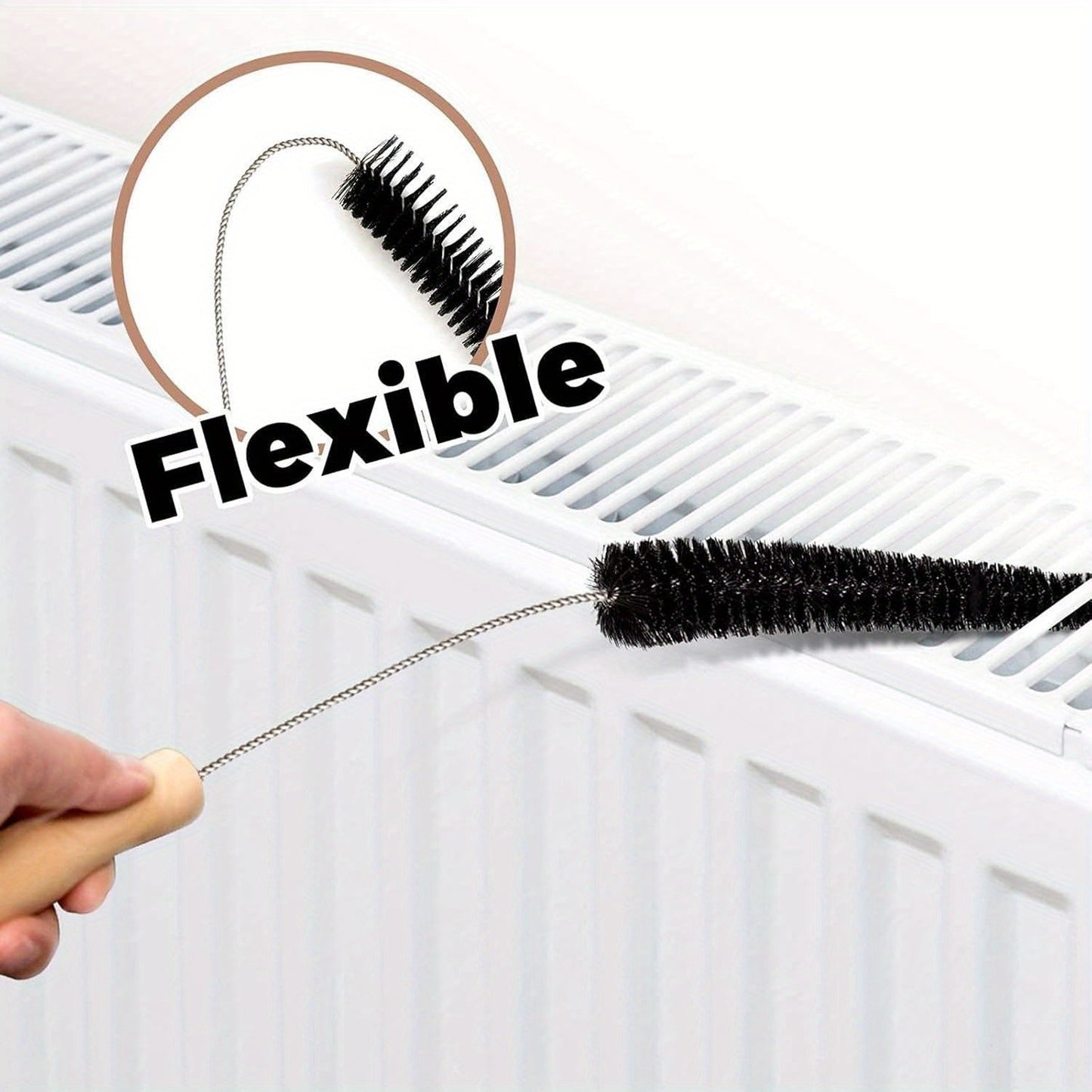 Flexible Radiator Cleaning Brush 73cm