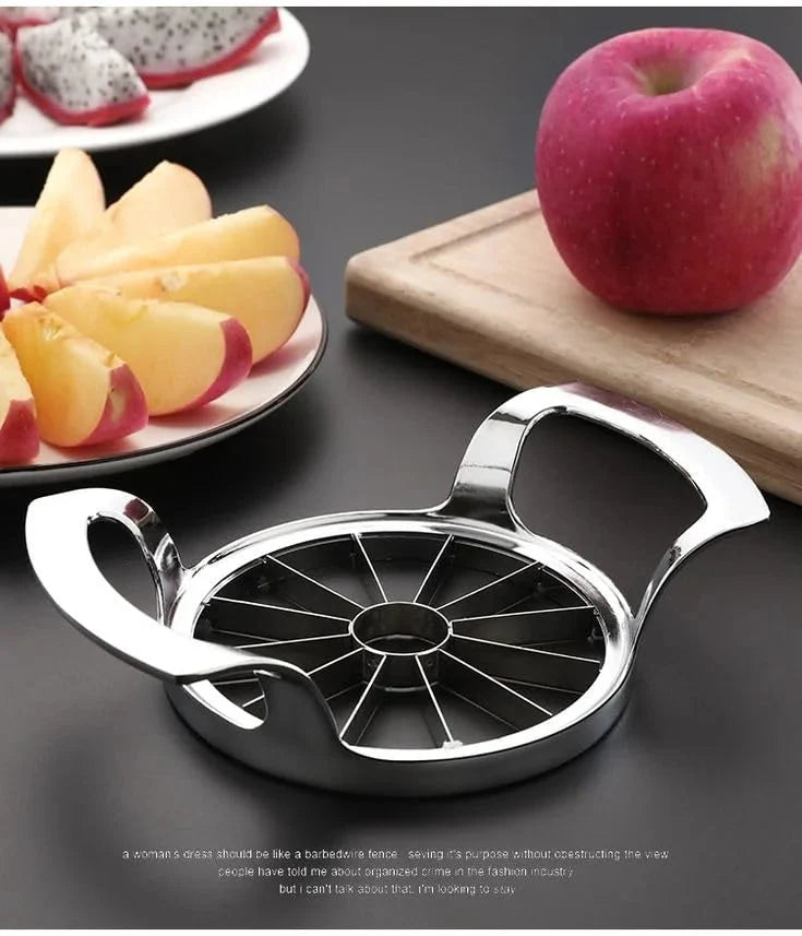 Apple Slicer Stainless Steel – 12 Sections & Core Remover