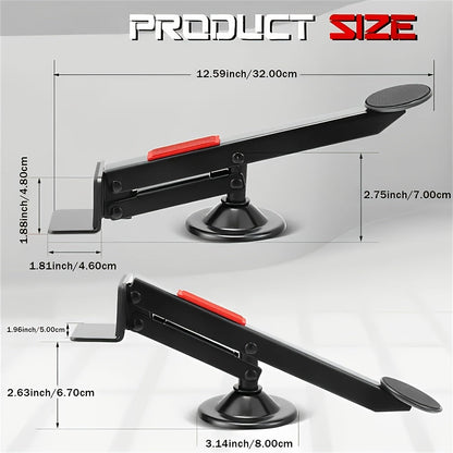 Door opener with foot pedal 360° rotatable