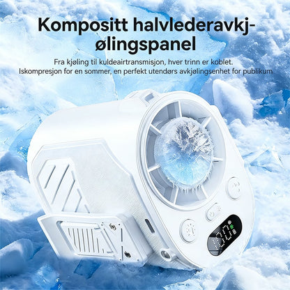 Portable Clip Fan with Cooling Function | 6000mAh Battery
