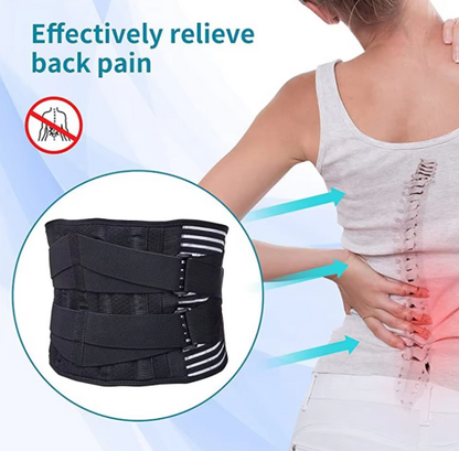 Lumbar Support Belt with Stays