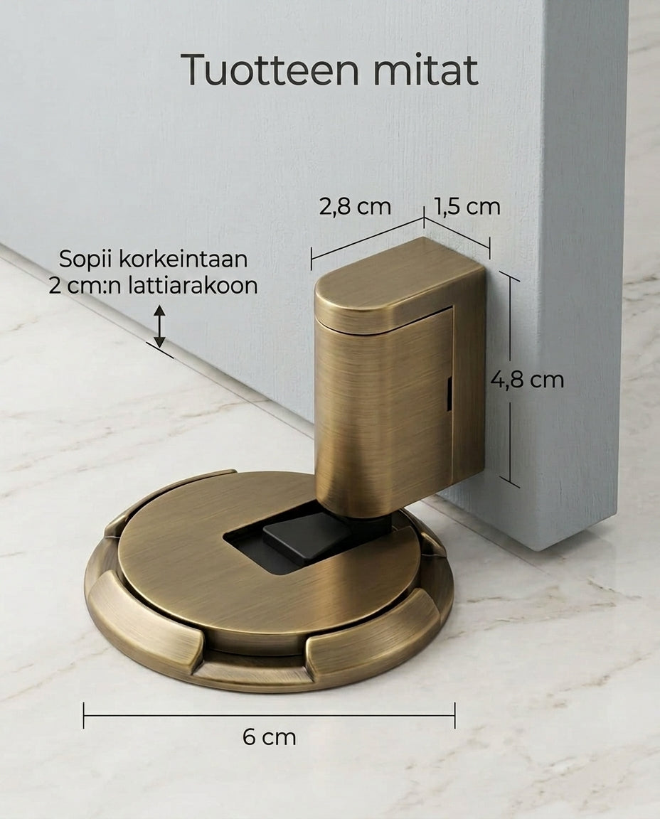 SteadyJack Mechanical Door Stopper