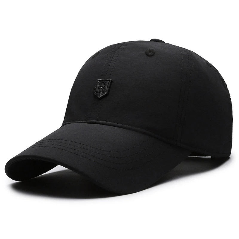 Perforated Sports Cap Men Breathable
