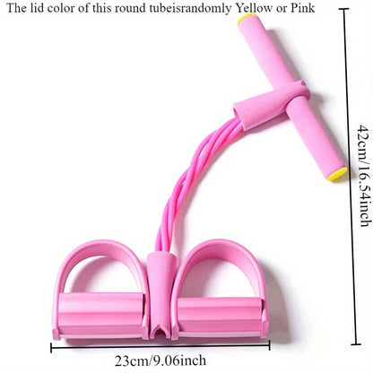 Resistance Band Set with Foot Straps