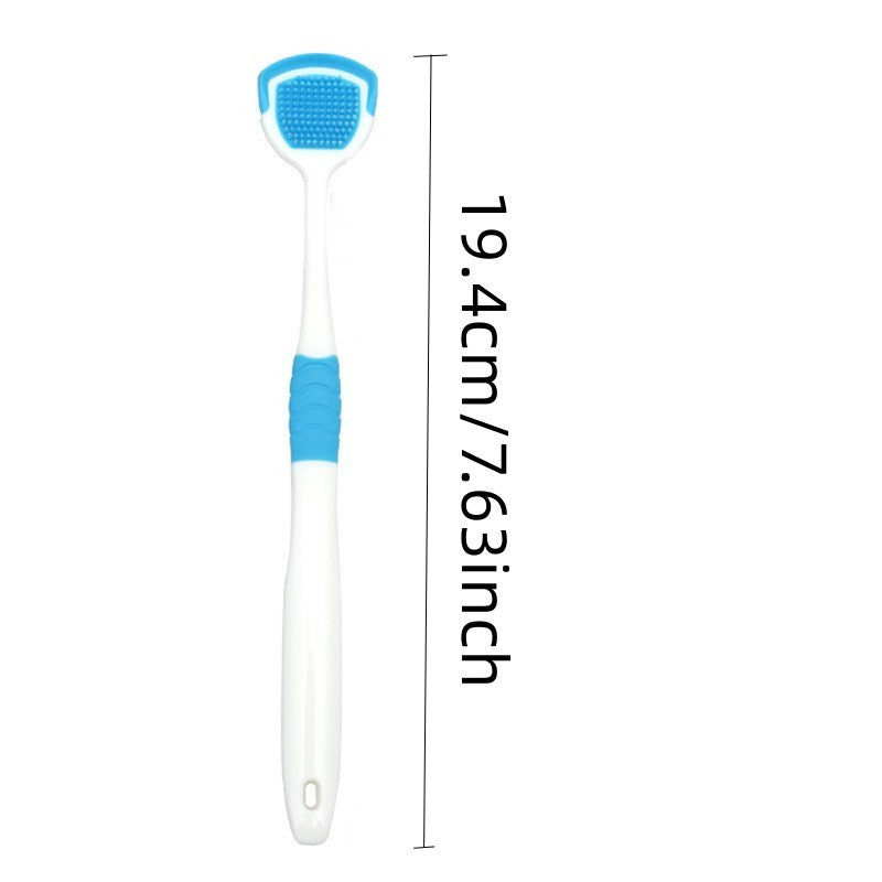 Tongue Cleaner with Silicone Head