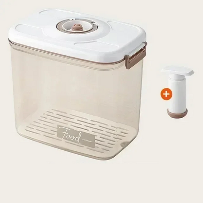 Vacuum Food Container with Hand Pump