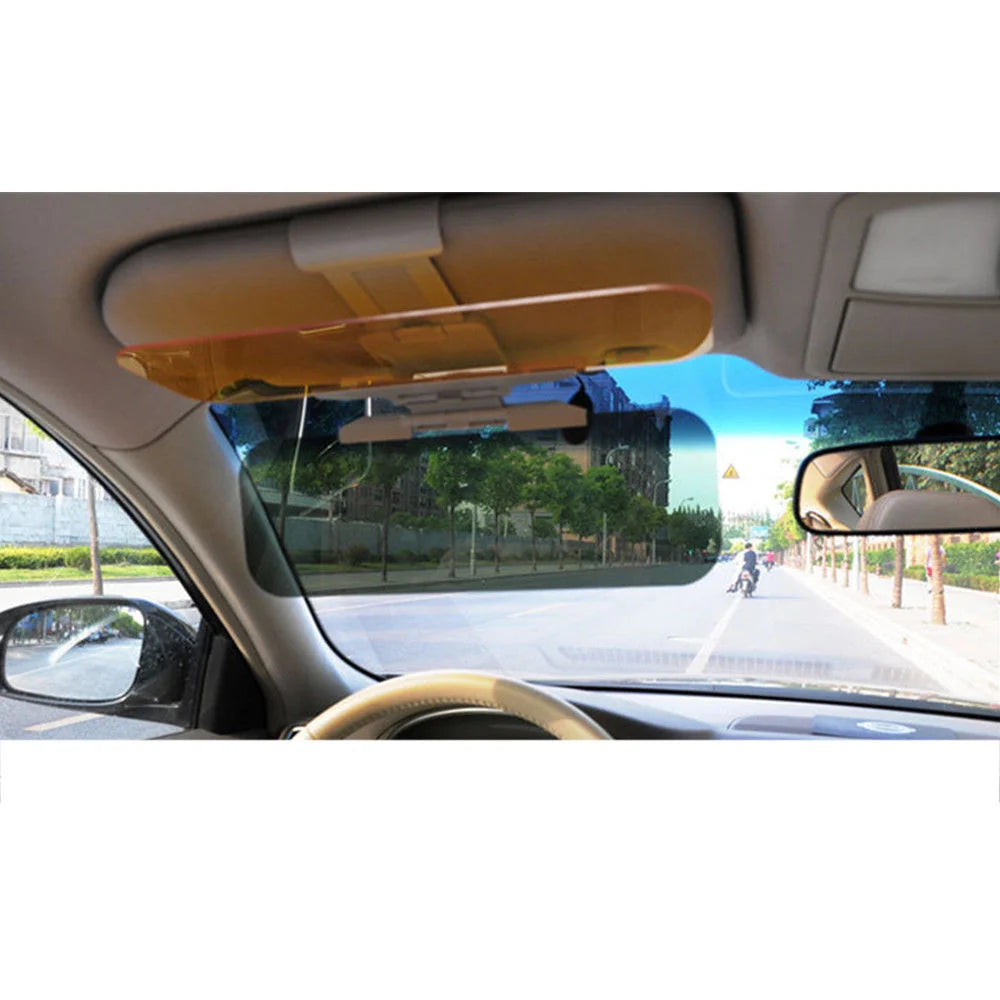 Car sunshade against glare