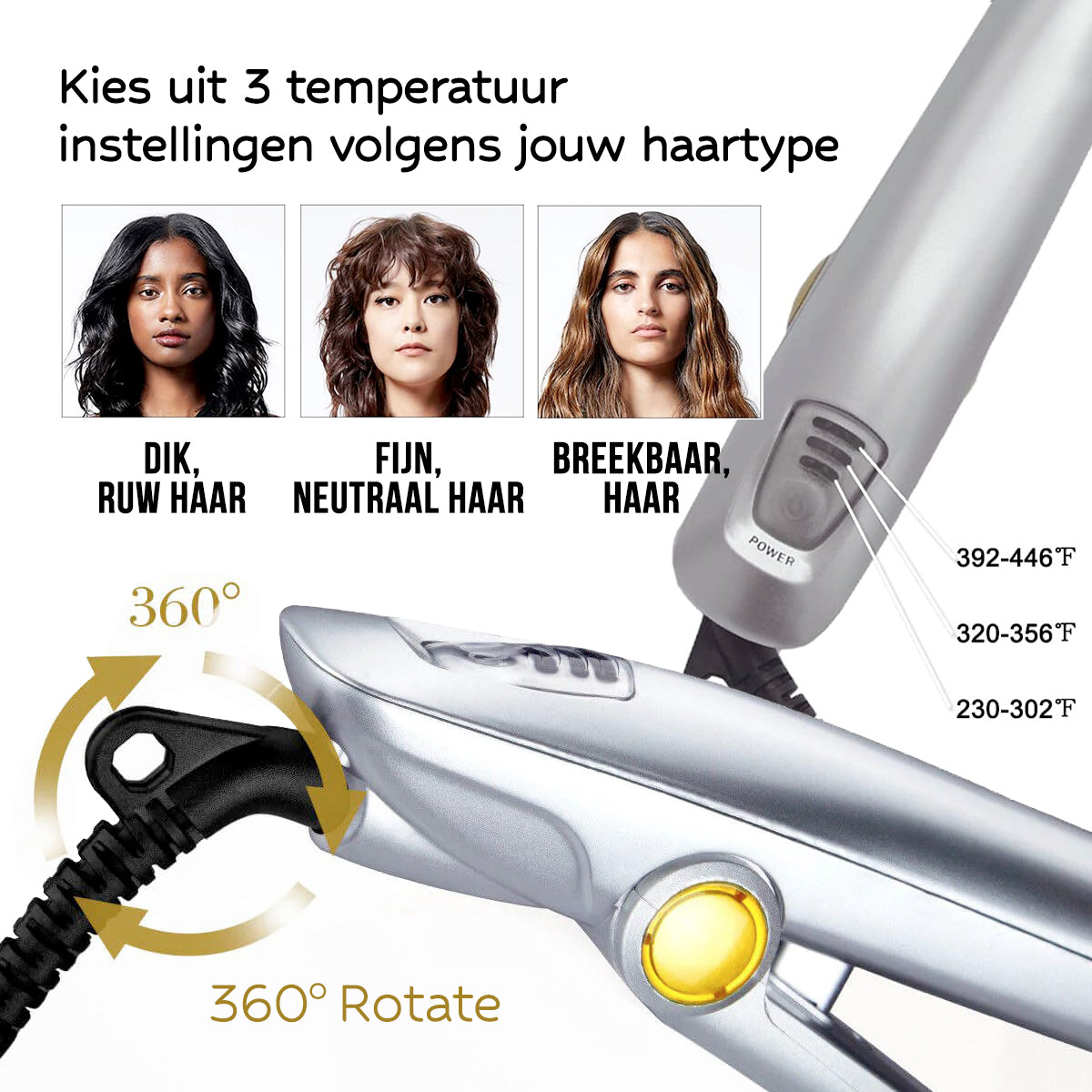 InStyler 2-in-1 Styling Device with Rotating Barrel