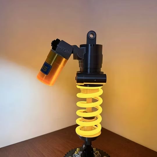 Shock Absorber Table Lamp with LED and Touch Function
