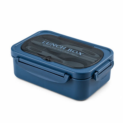 Three-Compartment Leak-Proof Bento Box (1200ml)