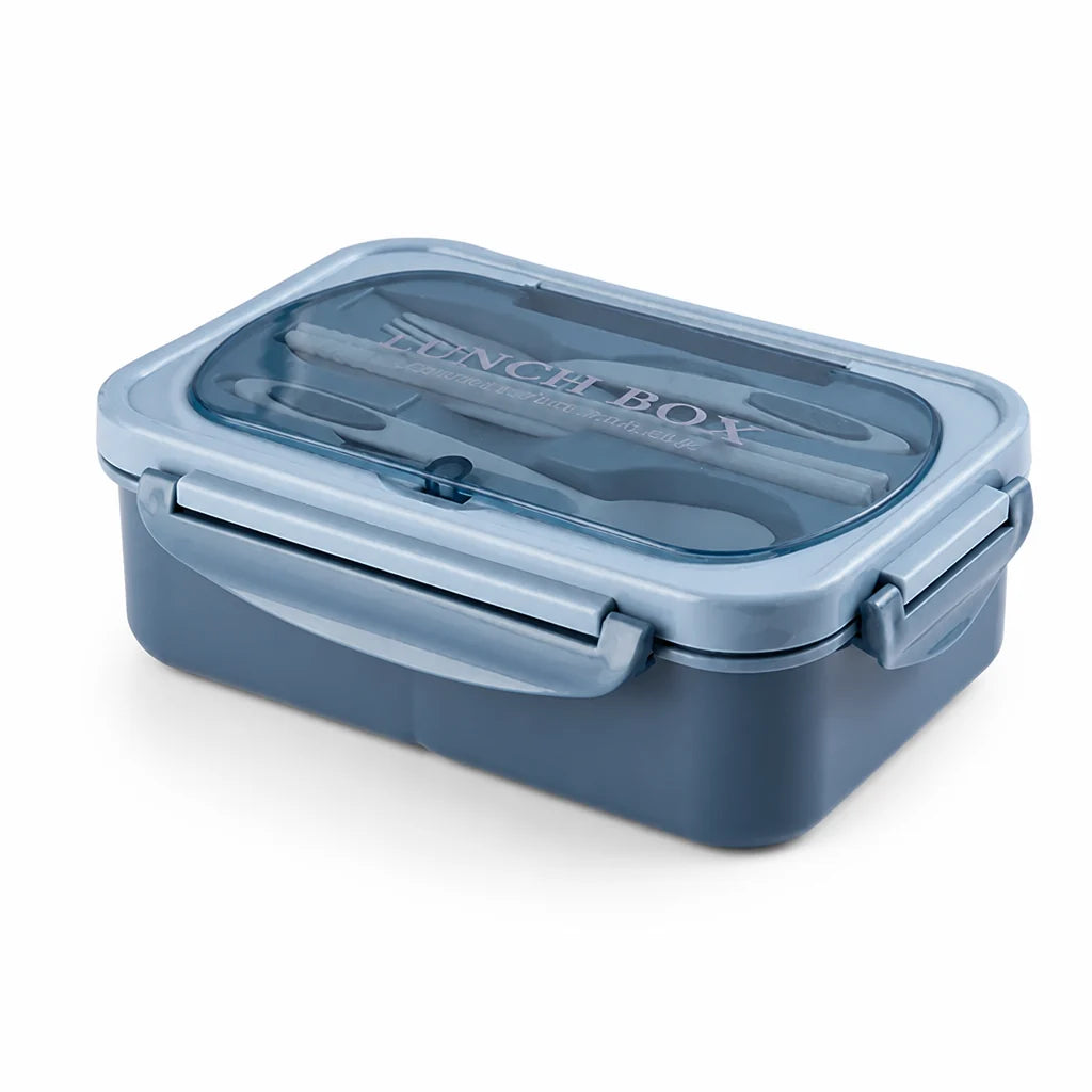 Three-Compartment Leak-Proof Bento Box (1200ml)