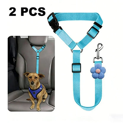 Dog Safety Harness & Leash 2-in-1