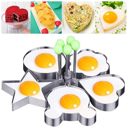 BrunchBliss Egg & Pancake Moulds Set