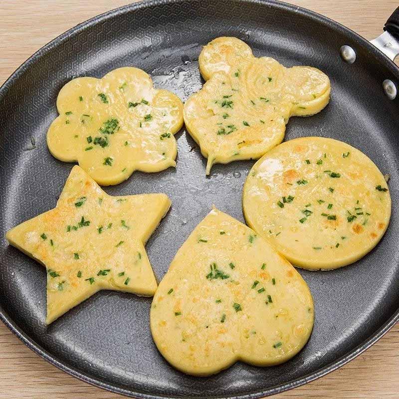 BrunchBliss Egg & Pancake Moulds Set