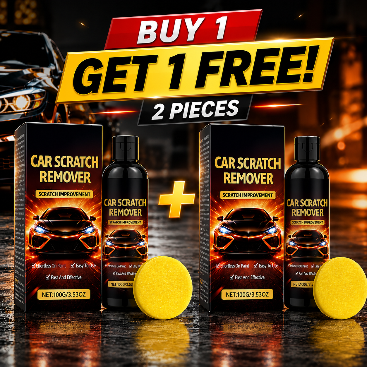 Car Scratch Remover Repair Kit
