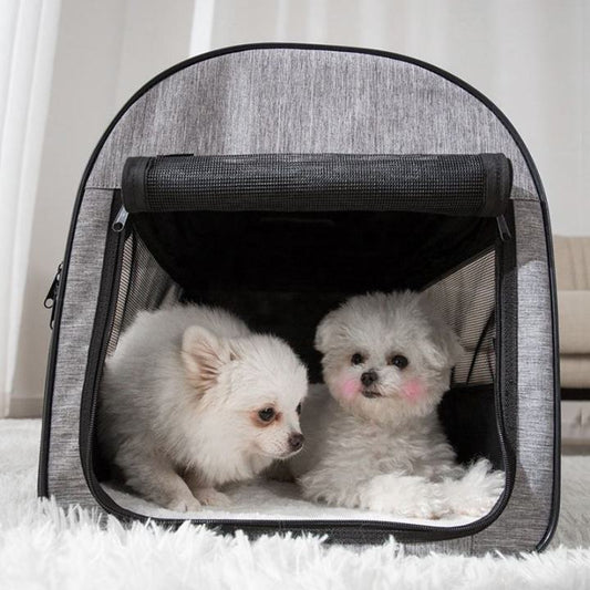 Foldable Pet Carrier Bag for Small Dogs & Cats