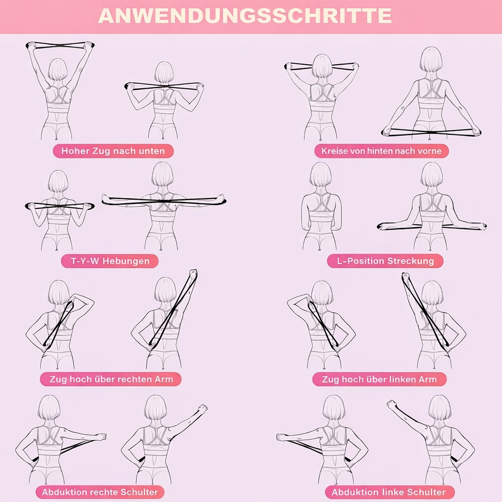 VitaSculpt Figure-8 Resistance Band