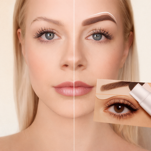 BrowMagic Eyebrow Stamp Kit with 10 Stencils