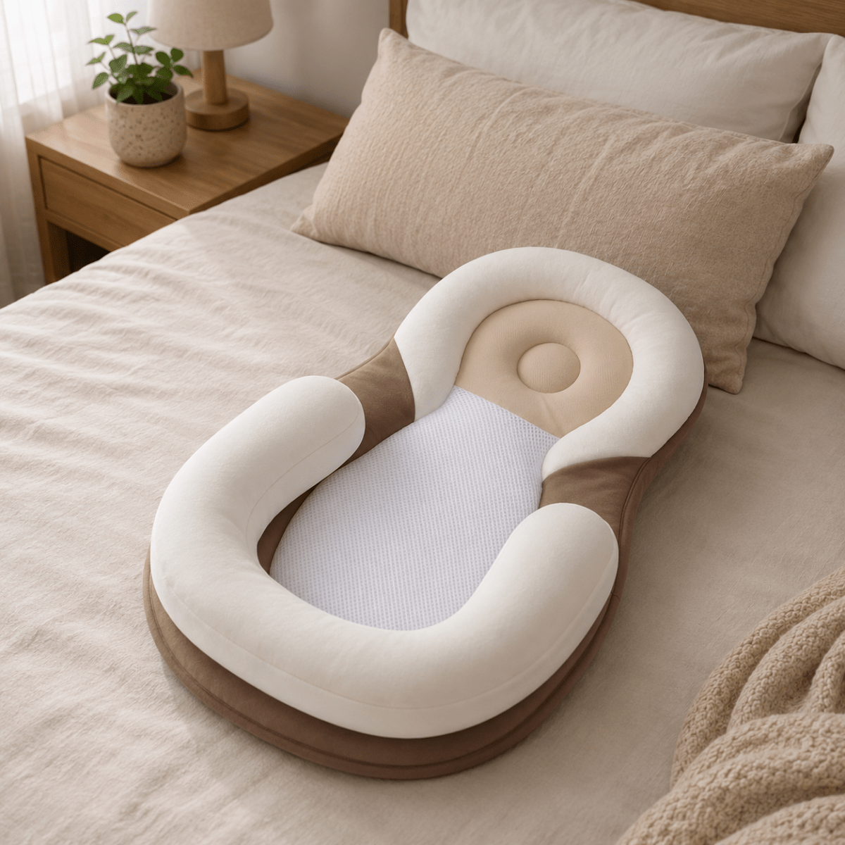 LittleHaven Ergonomic Baby Support Pillow