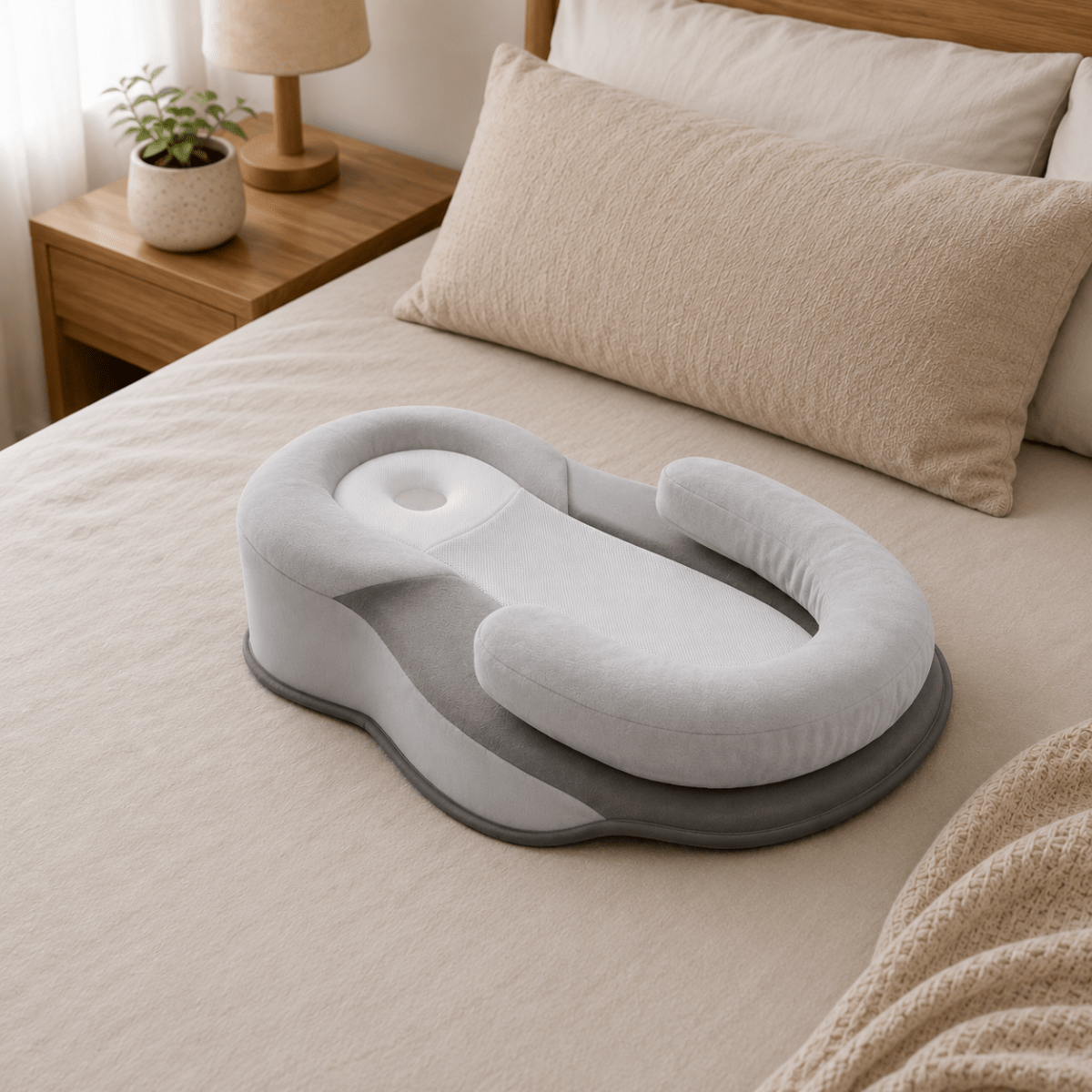 LittleHaven Ergonomic Baby Support Pillow