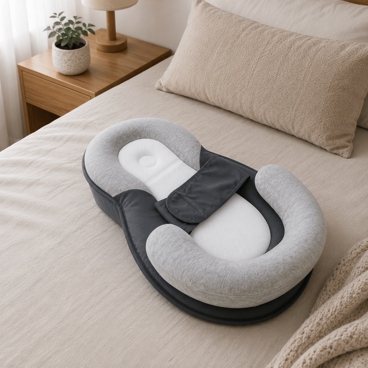LittleHaven Ergonomic Baby Support Pillow