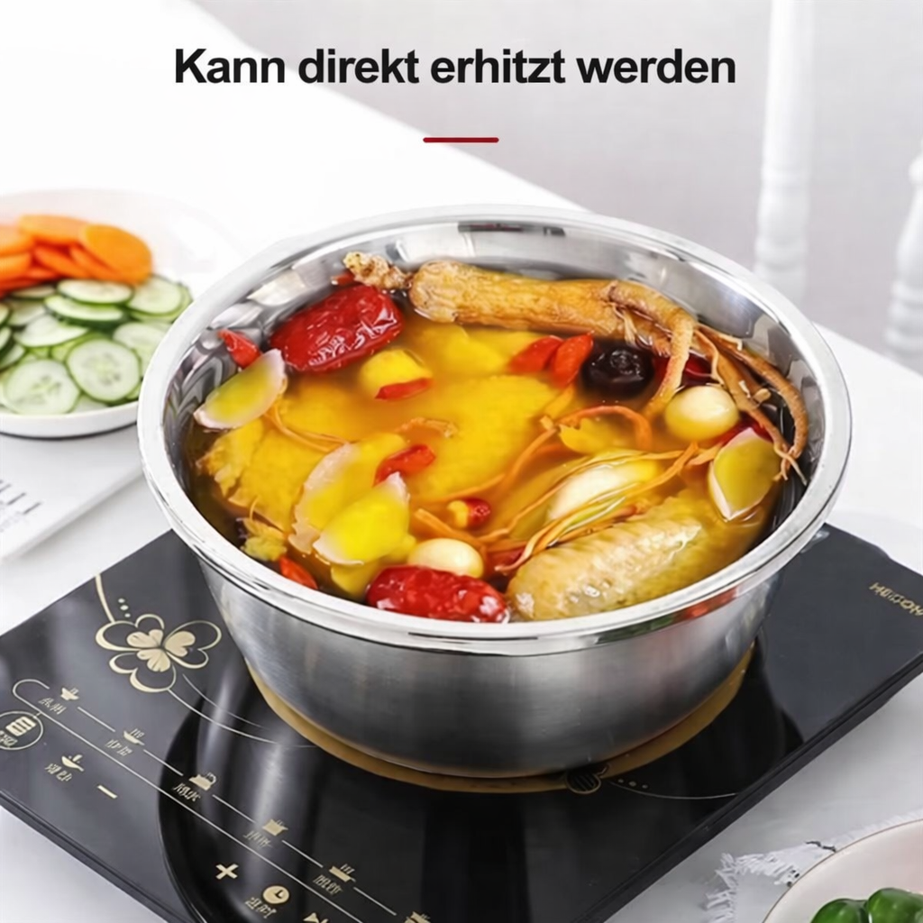 PureCraft Stainless Steel Sieve & Colander Set