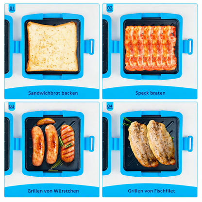CrunchMate Microwave Sandwich Maker