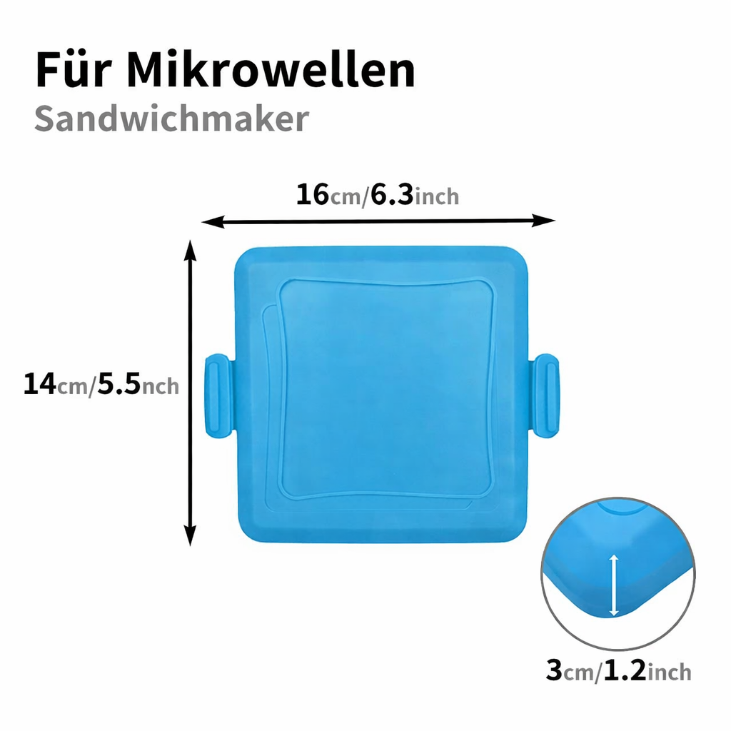 CrunchMate Microwave Sandwich Maker