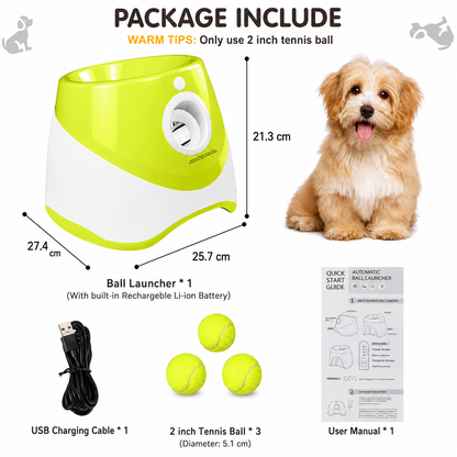 Automatic Ball Launcher for Small Dogs