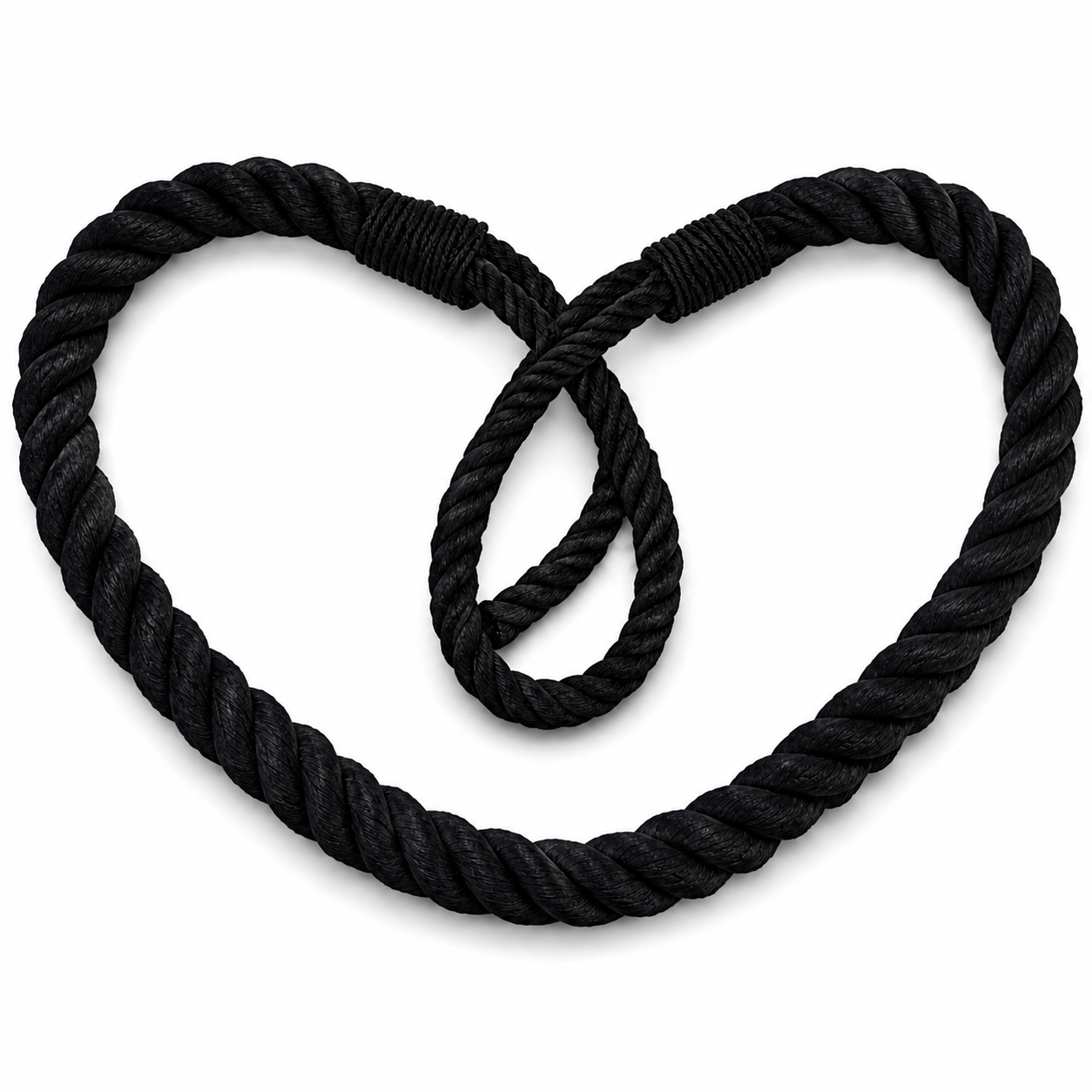 Retro Rope Door Stopper — No Drilling Required