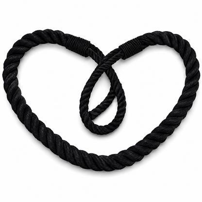 Retro Rope Door Stopper — No Drilling Required