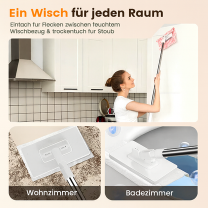 SmartMop 360 Degree Mop with Auto-Clamp System