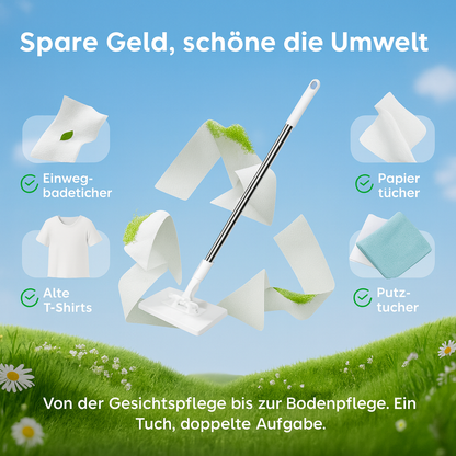 SmartMop 360 Degree Mop with Auto-Clamp System