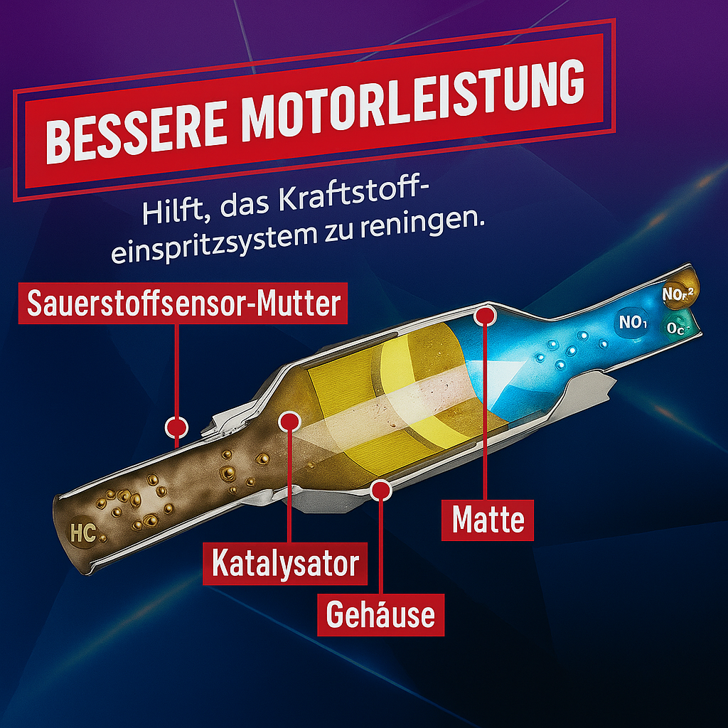 EcoClean Drive Catalytic Converter & Fuel System Cleaner