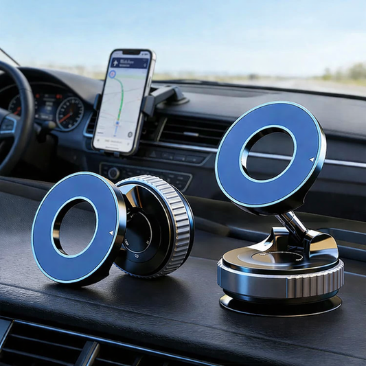 Magnetic Phone Holder with Vacuum Suction Cup
