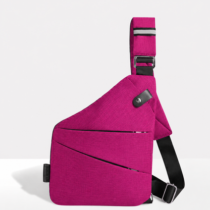 Anti-Theft RFID Blocking Crossbody Bag
