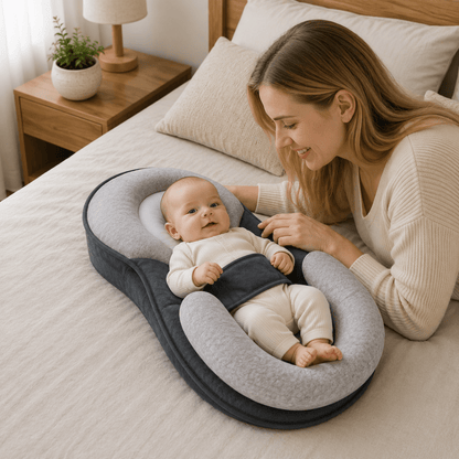 LittleHaven Ergonomic Baby Support Pillow