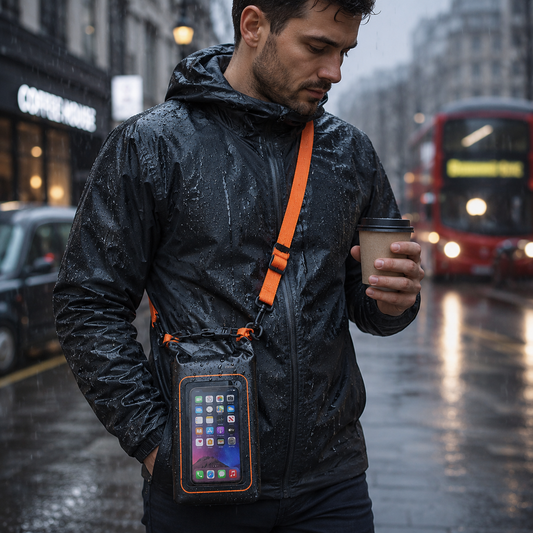 Waterproof Phone Bag with Shoulder Strap