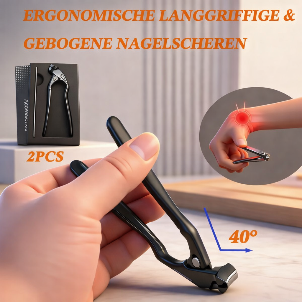 TrueClip Precision Nail Clipper with Catcher