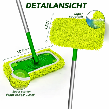 PureTide Reusable Microfibre Flat Mop Pads