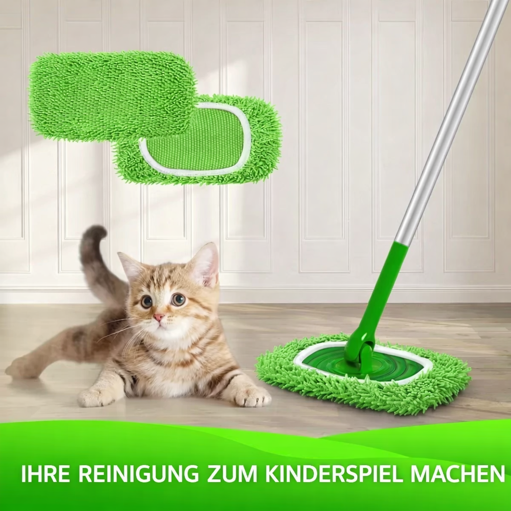 PureTide Reusable Microfibre Flat Mop Pads
