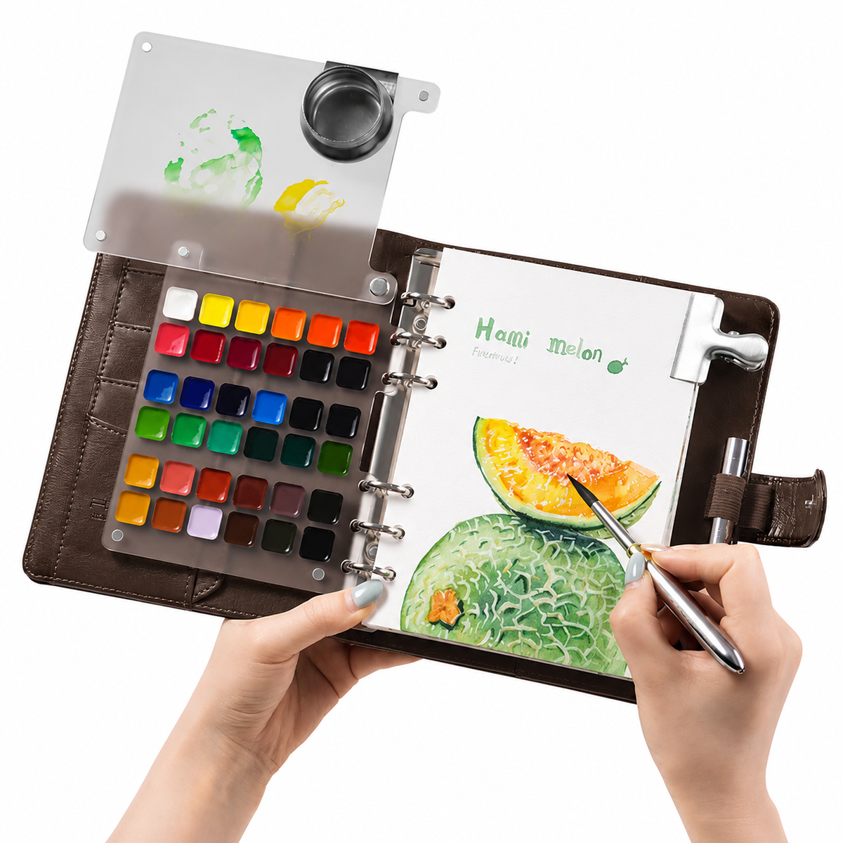 Fuumuui Watercolour Travel Sketchbook Set Large