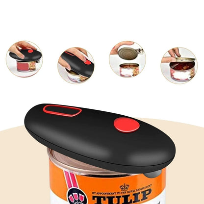 Electric Can Opener with One-Touch Operation