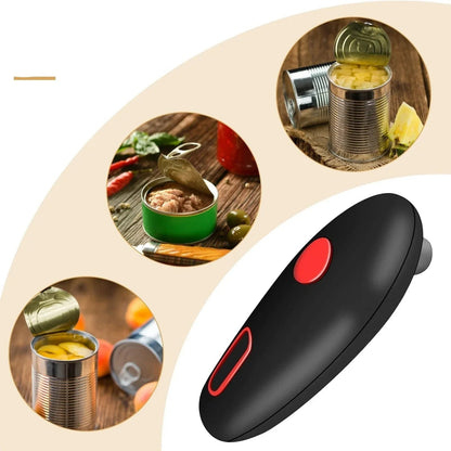 Electric Can Opener with One-Touch Operation