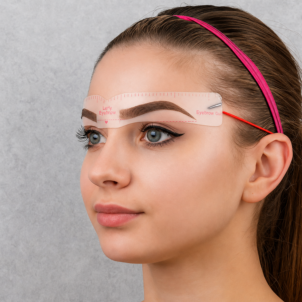 Eyebrow Stencil Kit with Elastic Band