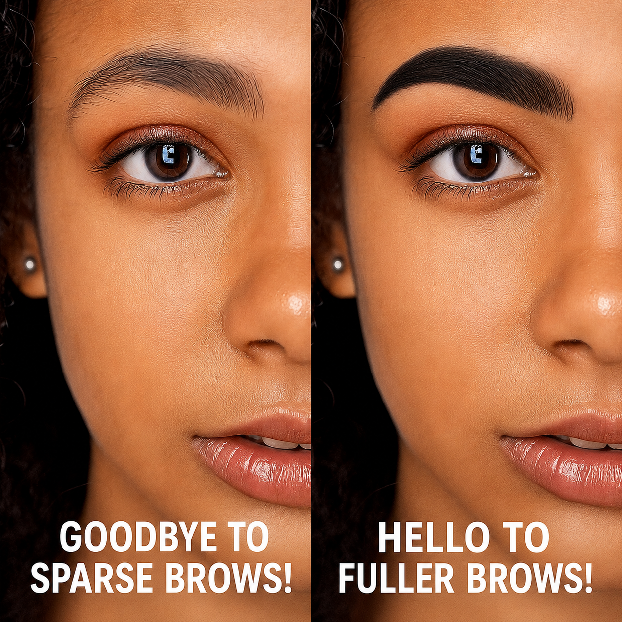 Eyebrow Stamp Kit with 10 Stencils & Pomade
