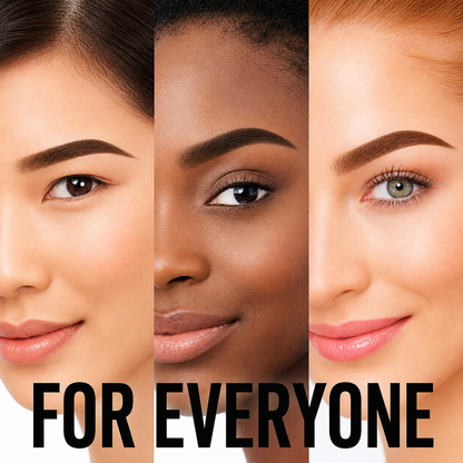 Eyebrow Stamp Kit with 10 Stencils & Pomade