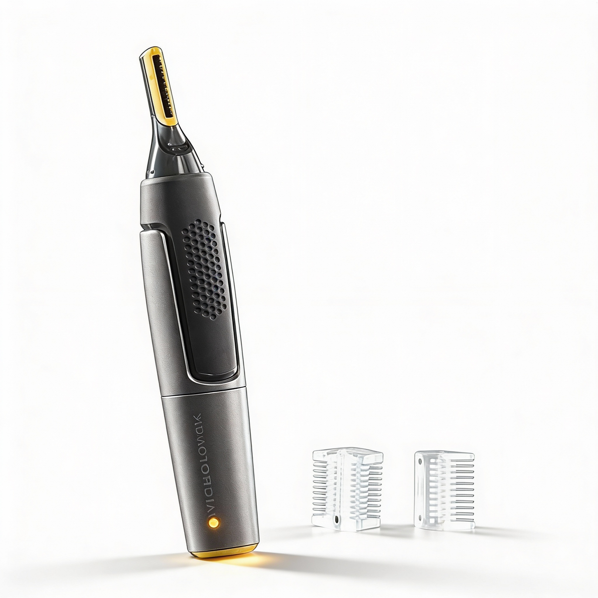 Precision Trimmer with LED Light & Titanium Blades