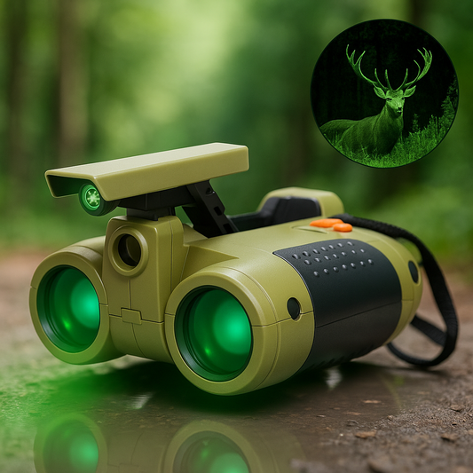 Kids Binoculars with Night Vision & Robust Casing
