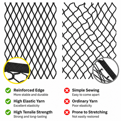 GripNet Pro Elastic Cargo Net 1.2 x 1.2m